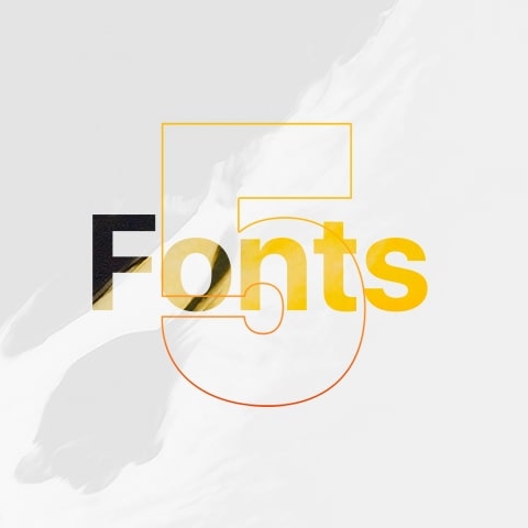 5 High Quality Free Fonts For Graphic Designers