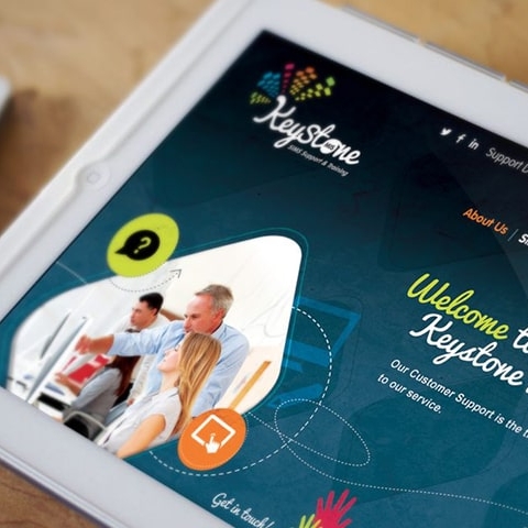Keystone - Trendy Website Design