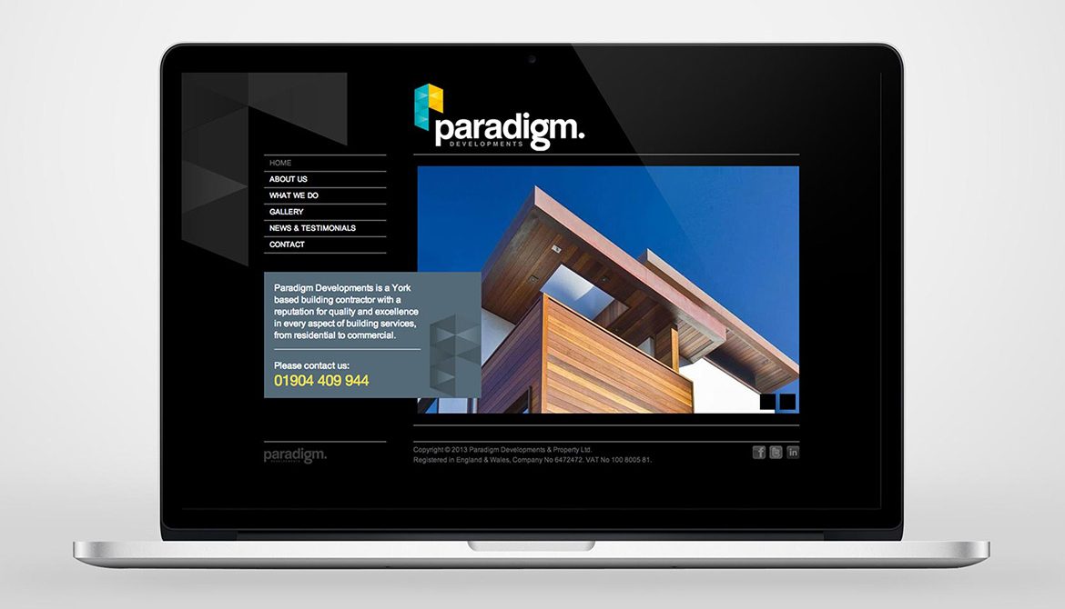 Paradigm Developments - Website