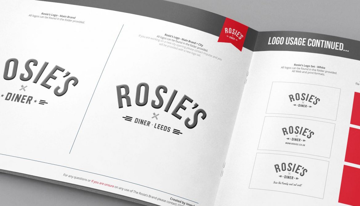 Rosie's Diner - Brand Guidelines