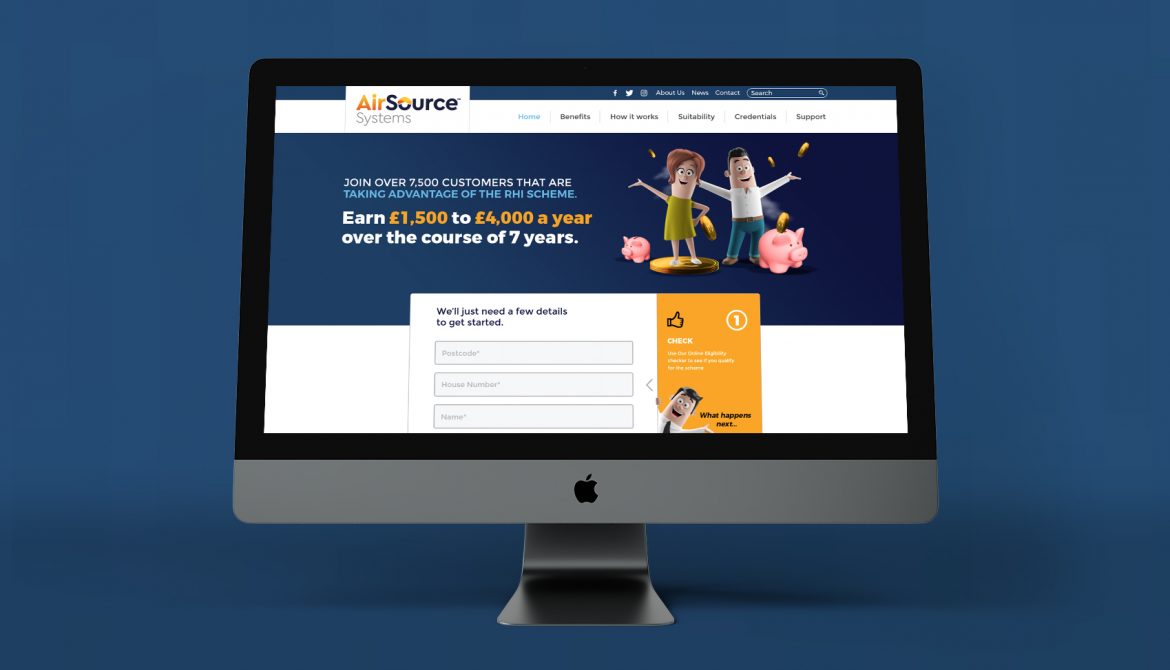 AirSource - website