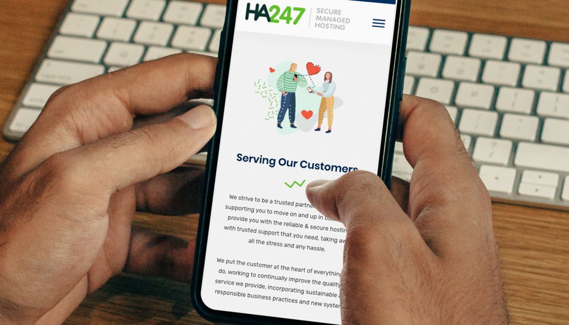 HA247 - Website on Mobile
