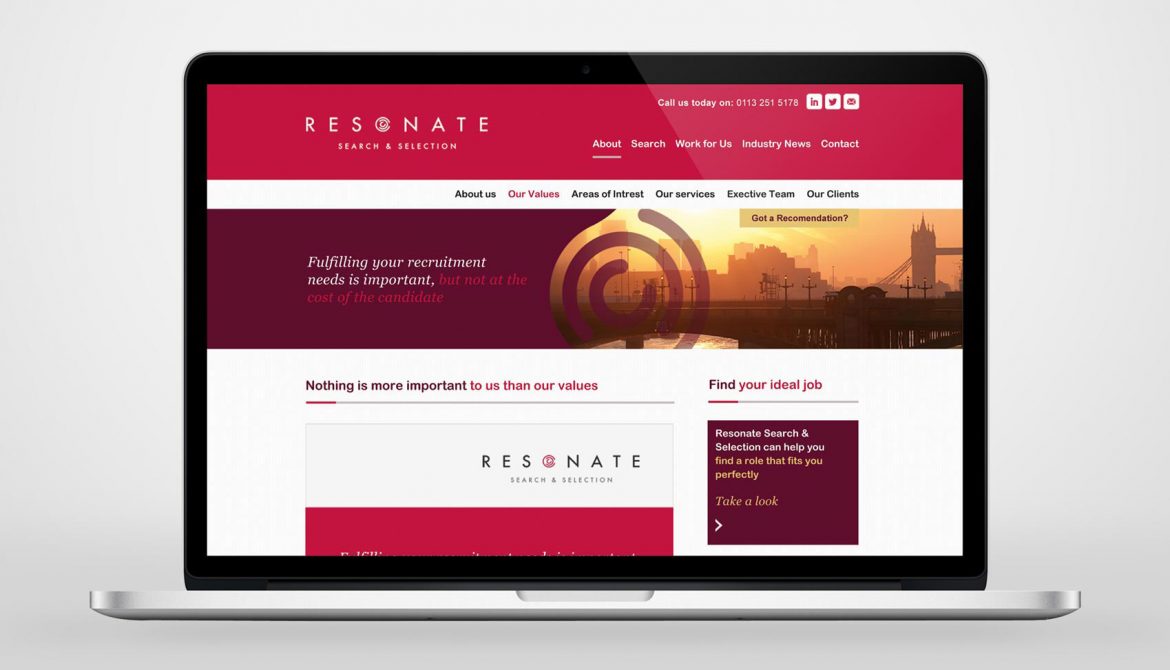Resonate - Website