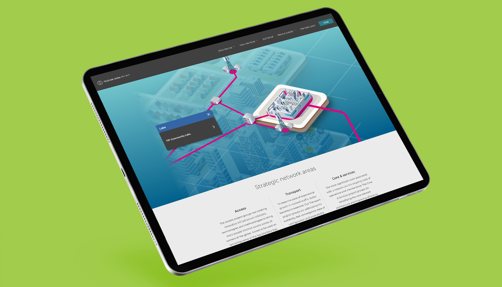 http://Telecom%20Infra%20Project%20on%20Tablet