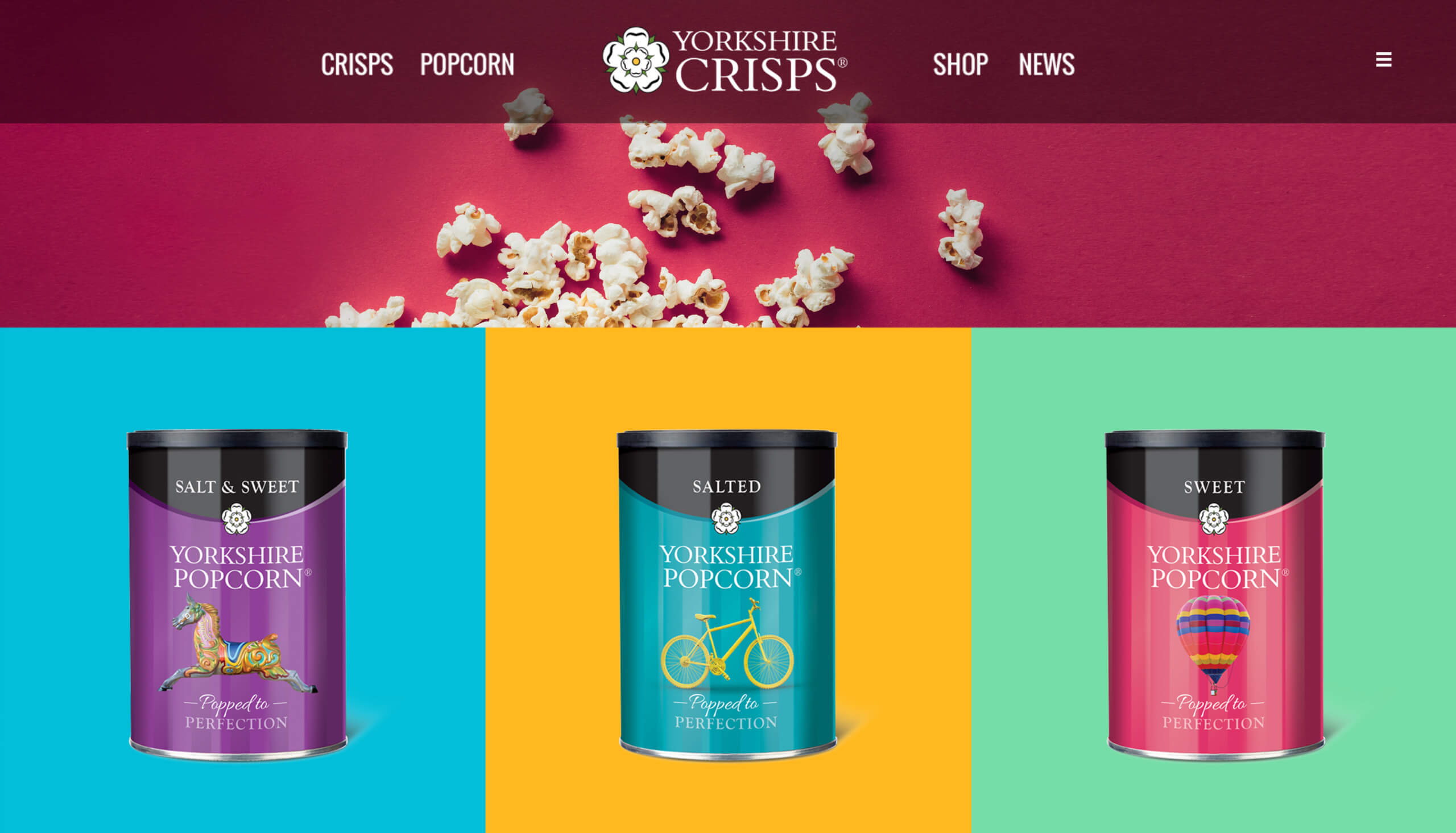 Yorkshire Crisps - New Website