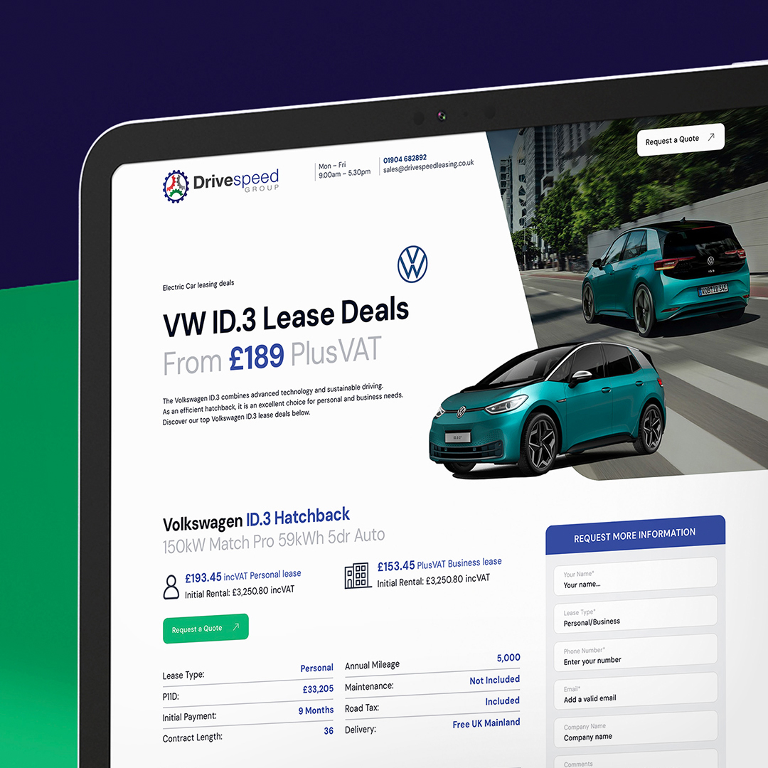 Drivespeed Leasing | Portfolio | Impulse